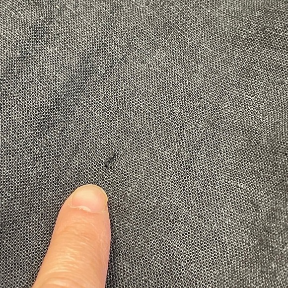 Briggs womens pull on wide leg pants sz X-Large black high rise linen blend - Picture 12 of 12